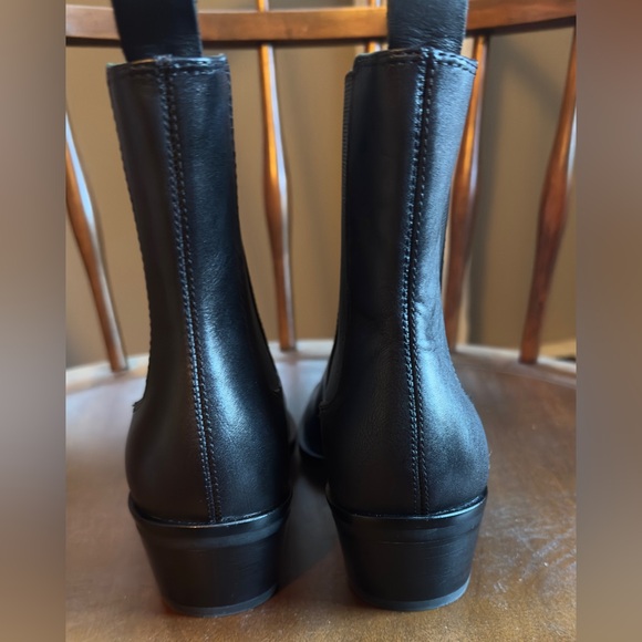 Dolce Vita Black Ankle Boots - Picture 8 of 15